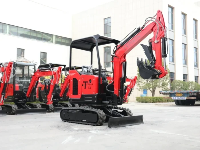 TYPHON TERROR X2 STORM Mini Excavator 2.5 Ton Diesel Perkins Engine USA - Image 3