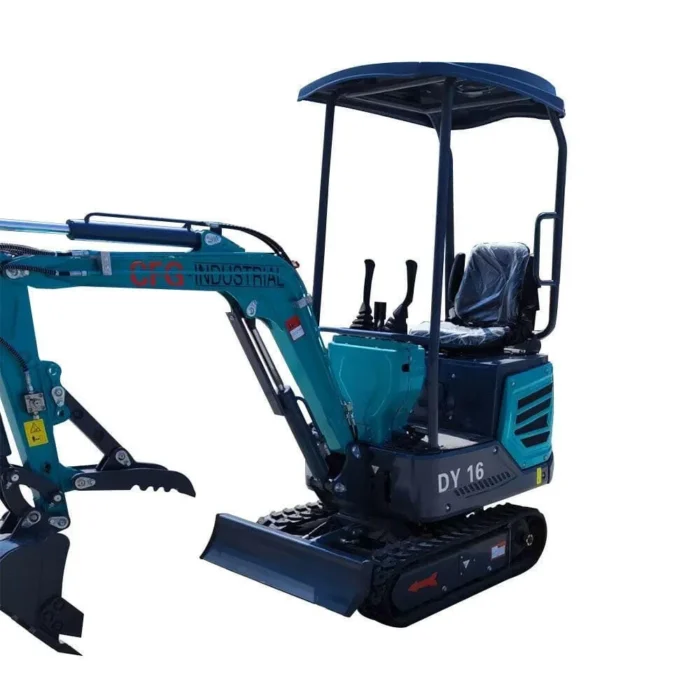 1 Ton, Kubota Engine Mini And Small Excavator | CFG-DY16 - Image 3